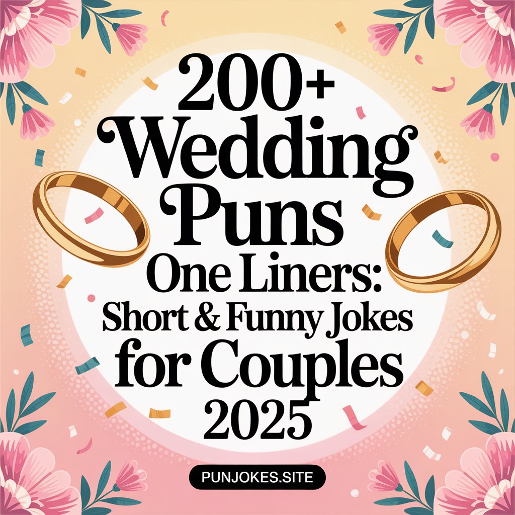 Wedding Puns