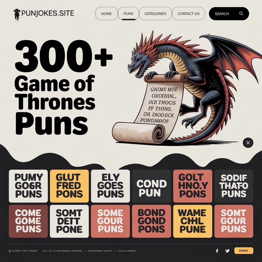 Game of Thrones Puns