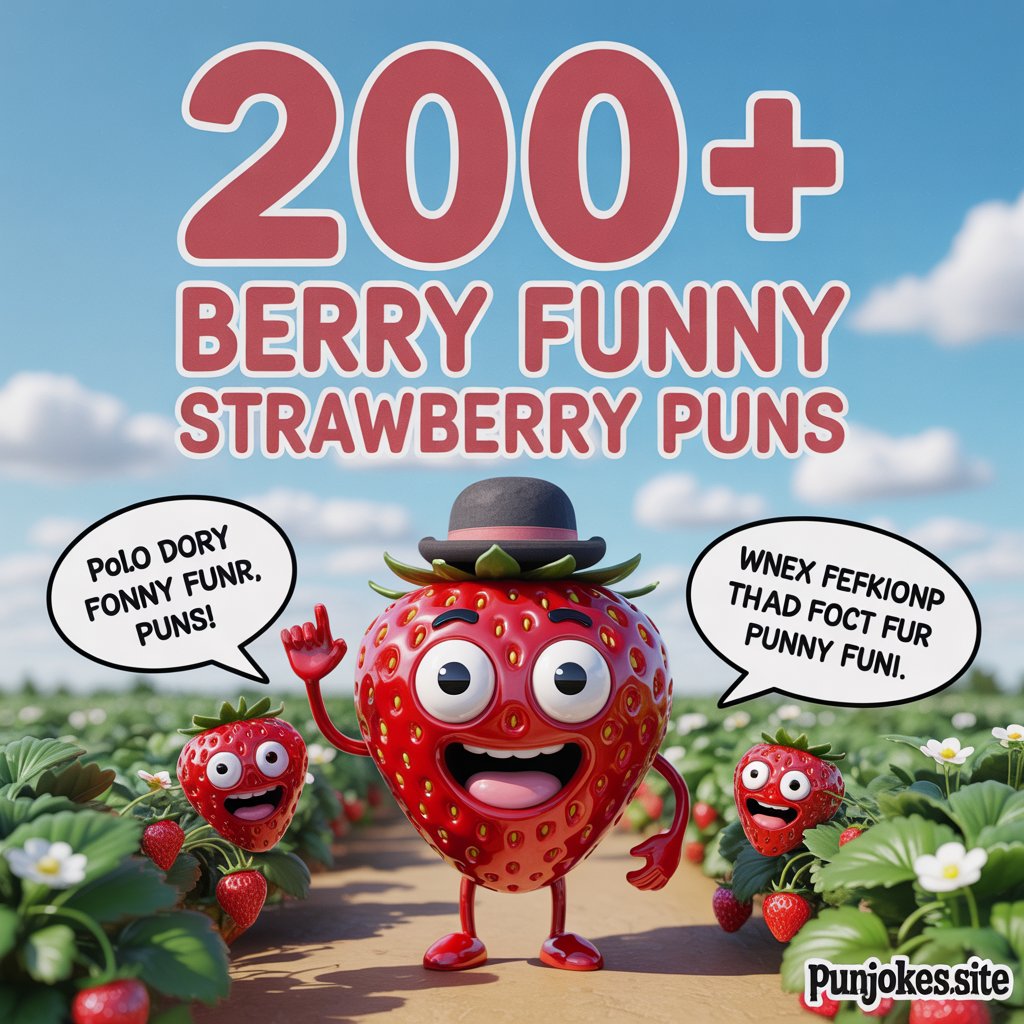 Strawberry Puns