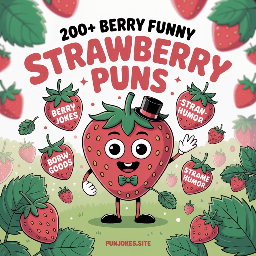 Strawberry Puns